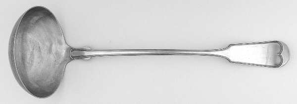 INS280 (Silverplate) Solid Soup Ladle