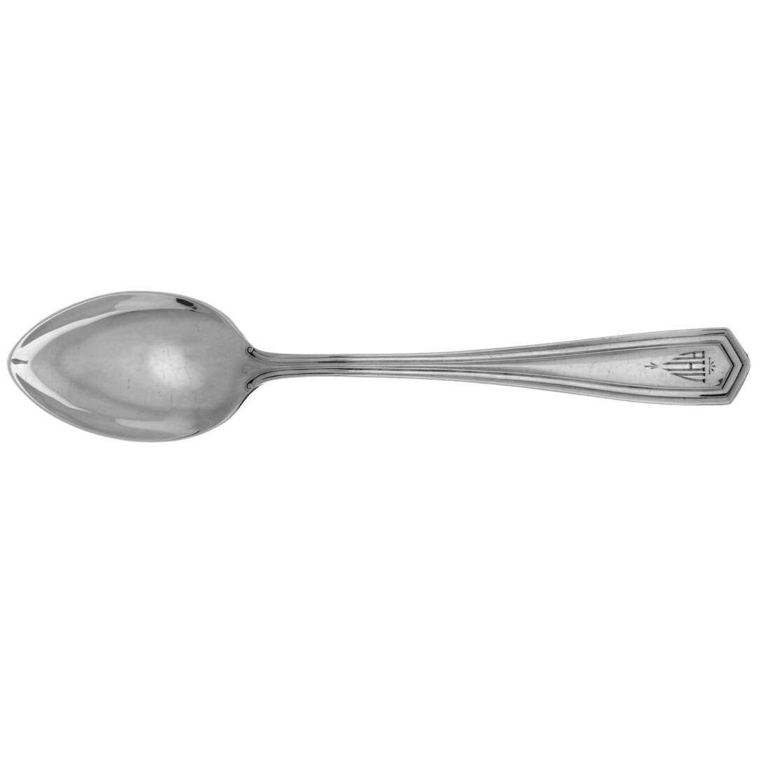 Brandon (Sterling, 1913, Monograms) Five O'Clock Teaspoon by International Silver