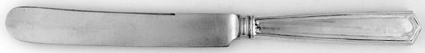Brandon (Sterling, 1913, Monograms) Old French Hollow Knife with Bolster