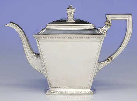 Pantheon (Sterling, 1920, Hollowware) Teapot