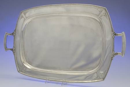 Pantheon (Sterling, 1920, Hollowware) Large Waiter Tray