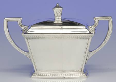 Pantheon (Sterling, 1920, Hollowware) Sugar Bowl & Lid