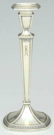 Pantheon (Sterling, 1920, Hollowware) Weighted Candlestick
