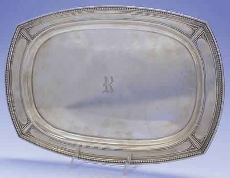 Pantheon (Sterling, 1920, Hollowware) Sterling Demitasse Tray