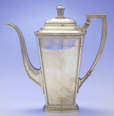 Pantheon (Sterling, 1920, Hollowware) Sterling Demitasse Pot