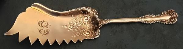 Revere (Sterling, 1898, No Monograms) Solid Macaroni Server