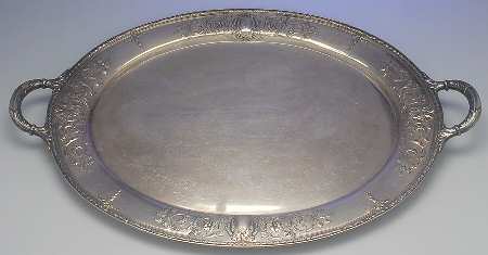 Fontaine (Sterling, 1924, Hollowware) Large Waiter Tray