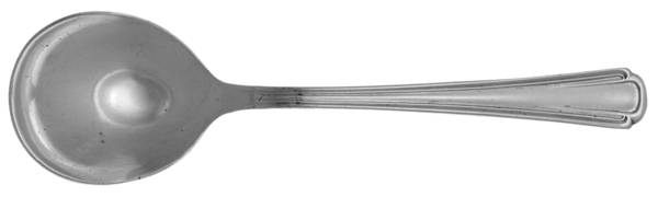 INS283 (SILVERPLATE) Round Bowl Soup Spoon (Cream Soup)