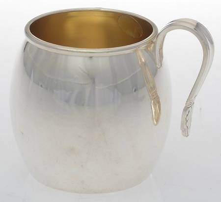 Danish Princess (Silverplate, 1938, Hollowware) Silverplate Baby Cup