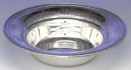 Maintenon (Sterling, 1933, Hollowware) Large Sterling Round Vegetable Bowl