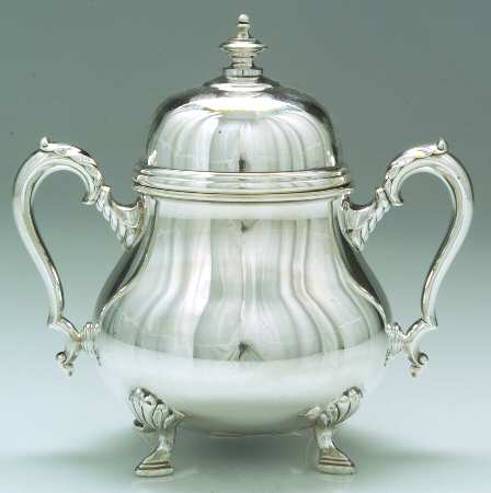 King George (Silverplate, 1921, Hollowwaree) Sugar Bowl & Lid
