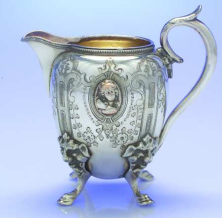 Medallion (Silverplate, 1867, Hollowware) Creamer
