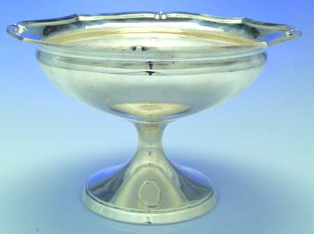 Minuet (Sterling, 1925, Hollowware) Round Compote (Height X Width)