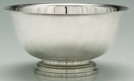 Paul Revere Reproductions (Strl, Hllwr) 9" Paul Revere Bowl