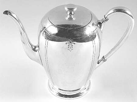Sedan (Sterling, Hollowware) Coffee Pot