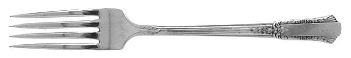Treasure (Silverplate, 1940, Monograms) Fork