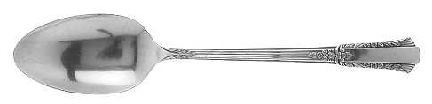Treasure (Silverplate, 1940, Monograms) Tablespoon (Serving Spoon)