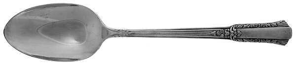 Treasure (Silverplate, 1940, Monograms) Place/Oval Soup Spoon