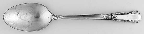 Treasure (Silverplate, 1940, Monograms) Teaspoon