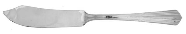 INS285 (STAINLESS) Flat Handle Master Butter Knife