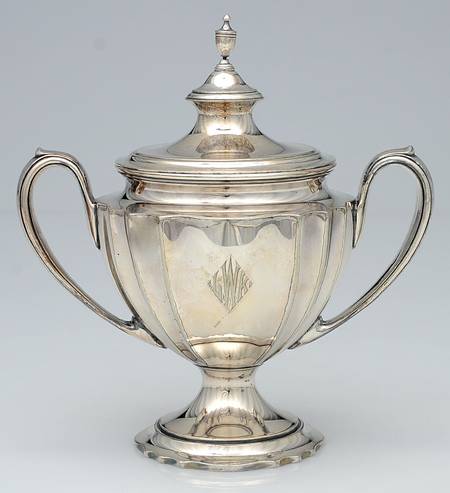 Chippendale (Silverplate, Hollowware, Pedestal) Sugar Bowl & Lid