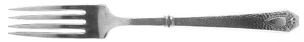 Heraldic (Silverplate, 1916, Monograms) Hollow Handle Fork