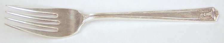 Century (Silverplate, 1923, Monograms) Individual Salad Fork