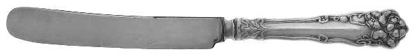 Berwick (Silverplate, 1904, Monograms) Old French Hollow Knife with Bolster