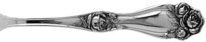American Beauty Rose (Silverplate, 1909, Monograms) by International Silver