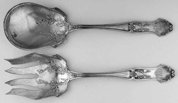 La Rochelle (Sterling, 1909) (2 Pc) Solid Salad Set