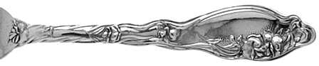 Mille Fleurs (Sterling, 1904, Monograms) by International Silver