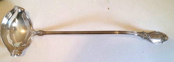 Sharon (Silverplate, 1910) Punch Ladle Solid Piece