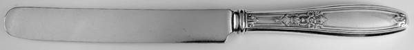 Ambassador (Silverplate, 1919, Monograms) Old French Hollow Knife