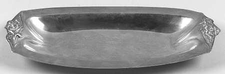 Silver Iris (Sterling, Hollowware) Sterling Bread Tray