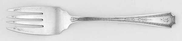 Chesterfield (Sterling, 1914) Individual Solid Fish Fork