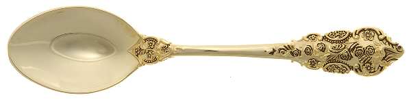 Golden Grand Antique (Gold Electroplate) Place/Oval Soup Spoon