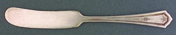 INS311 (SILVERPLATE) Flat Handle Butter Spreader
