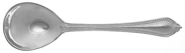 Yorkshire Bead (Silverplate) Sugar Spoon
