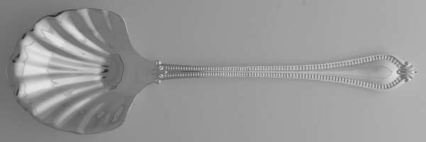 Yorkshire Bead (Silverplate) Solid Shell Casserole Spoon
