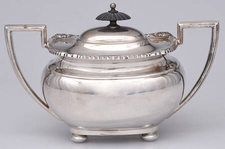 Lord Robert (Silverplate, Hollowware) Sugar Bowl & Lid