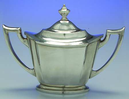 C306 (Sterling, Hollowware) Sugar Bowl & Lid