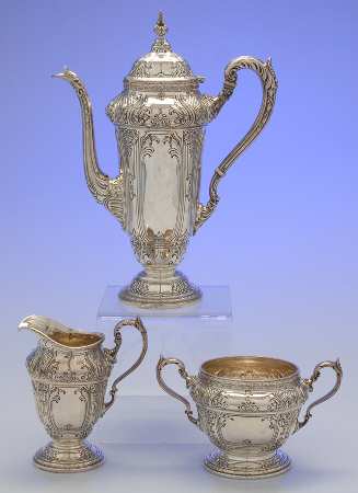 WC28AD (Sterling, Hollowware) 3 Piece Demi Set