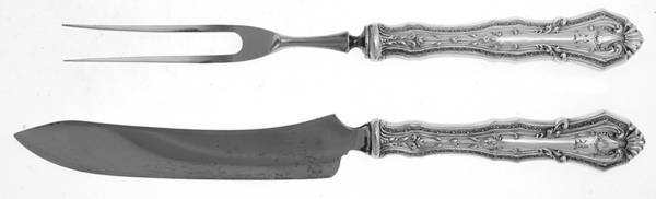 Duchesse (Sterling, 1907) Small Stainless Blade 2-Piece Steak Carving Set