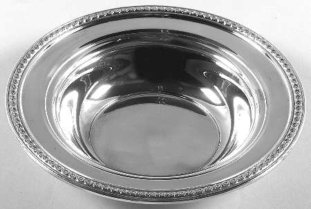 20115 (Sterling, Hollowware) 8" Round Vegetable