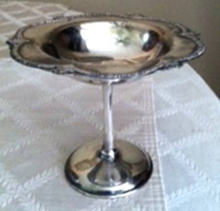 Orange Blossom (Silverplate, 1910, Hollowware) Silverplate Compote