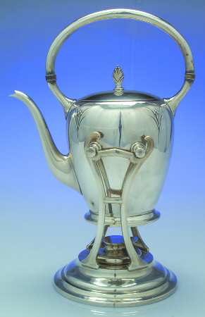 Elsinore (Sterling, 1931, Hollowware) Kettle, Stand & Burner