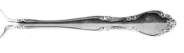 Imv3 (Silverplate) Medium Solid Cold Meat Serving Fork