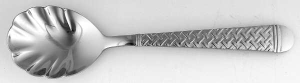 Nantucket Weave (Stainless) Sugar Shell Spoon