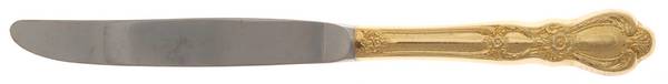 Golden Heritage (Gold Electroplate) Modern Hollow Knife