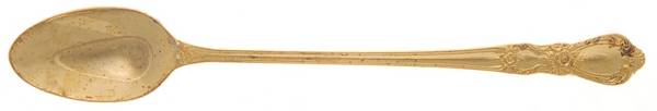 Golden Heritage (Gold Electroplate) Iced Tea Spoon